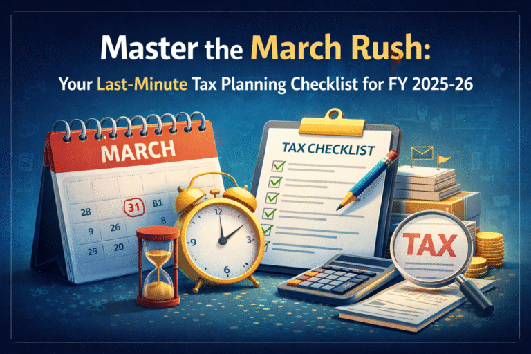 Master the March Rush: Your Last-Minute Tax Planning Checklist for FY 2025–26